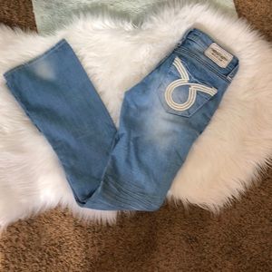Vintage collection big star light wash jeans
